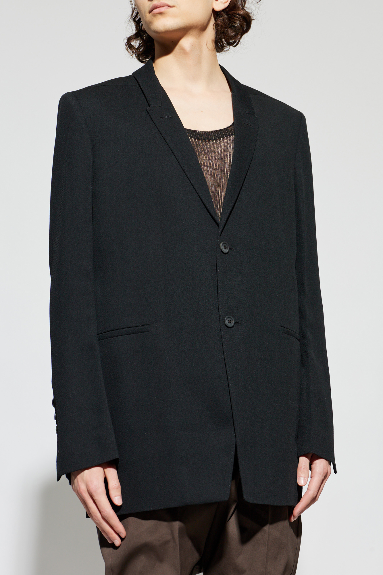 Rick Owens Wool blazer | Men's | Vitkac